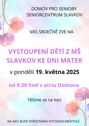 Vystoupení MŠ ze Slavkova